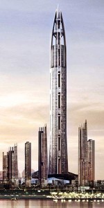 километровый небоскреб в Дубае