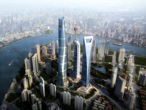 Золотой треугольник —  будущий Шанхайский центр